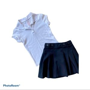 Back to School Girls Skirt with built in shorts